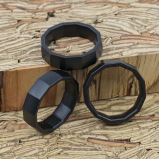 Dodeca Ring <br> Black Diamond Richlite